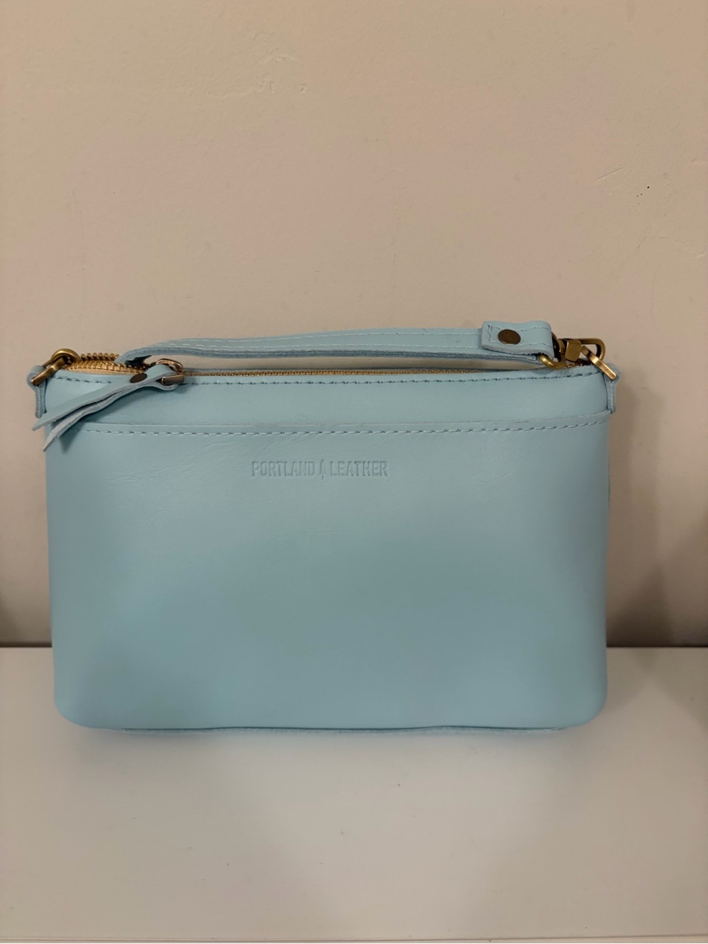 New Cabo Portland leather goods poppy